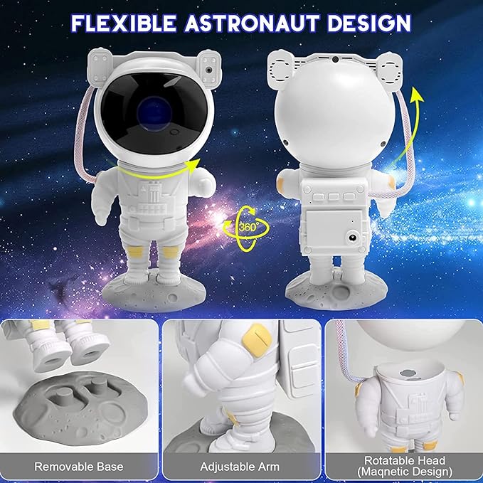 Lampara Proyectora De Astronauta + Envío Gratis