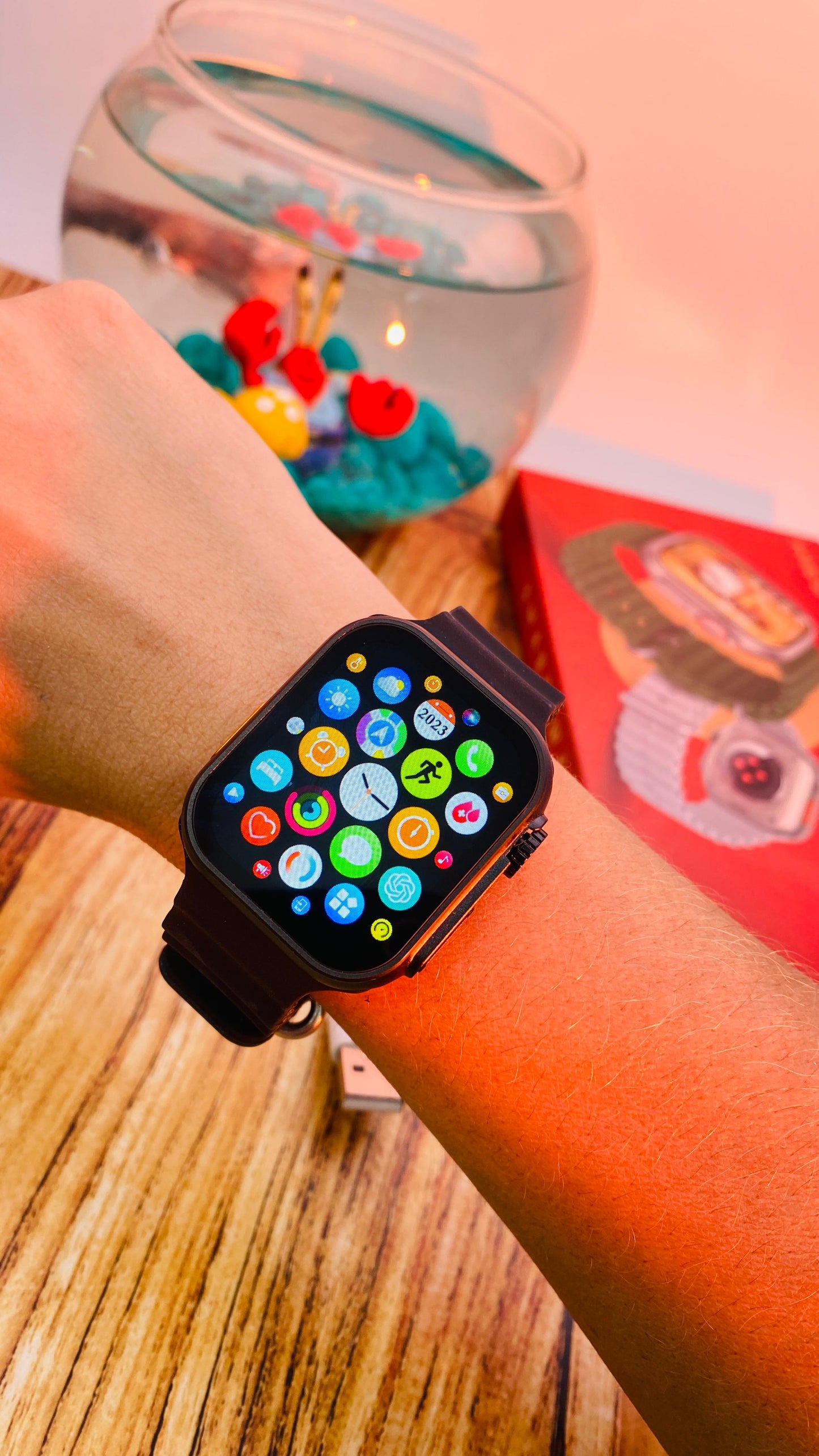 SMART WATCH HW9 ULTRA MINI