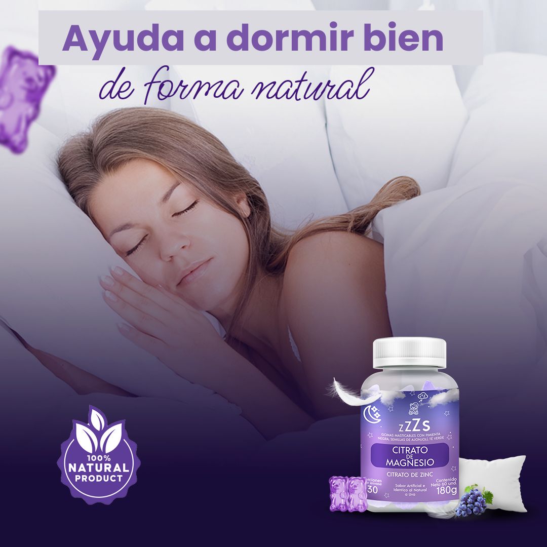 Gomitas de citrato de magnesio 💤☺️