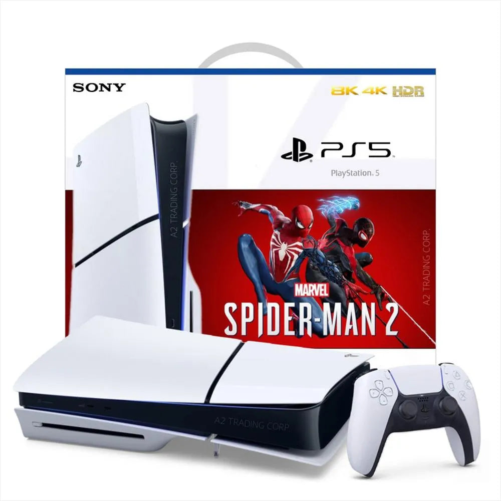 Consola Playstation 5 Slim Disco Spiderman - Ps5 1 Control