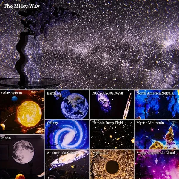 LAMPARA DE GALAXIA PLANETARIO + ENVIO GRATIS