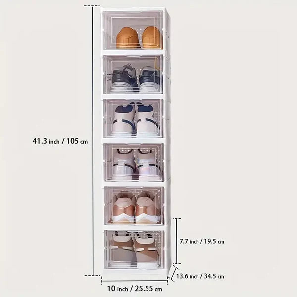 ORGANIZADOR DE ZAPATOS PLEGABLE X6 + ENVIO GRATIS