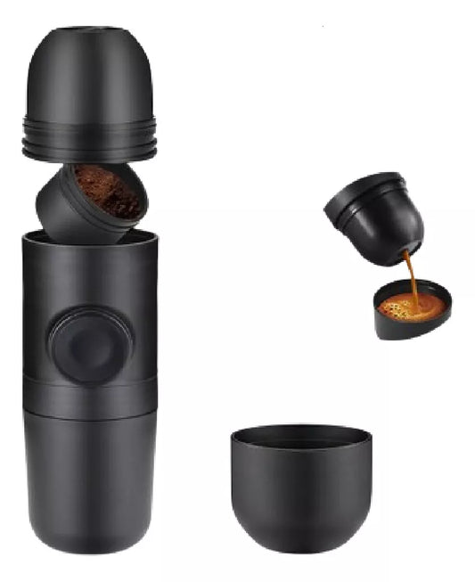 Mini máquina de café expreso portátil + Envio Gratis