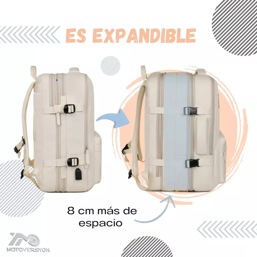 Morral Viajero Multifuncional Mochila Viajera Maletín Bolso