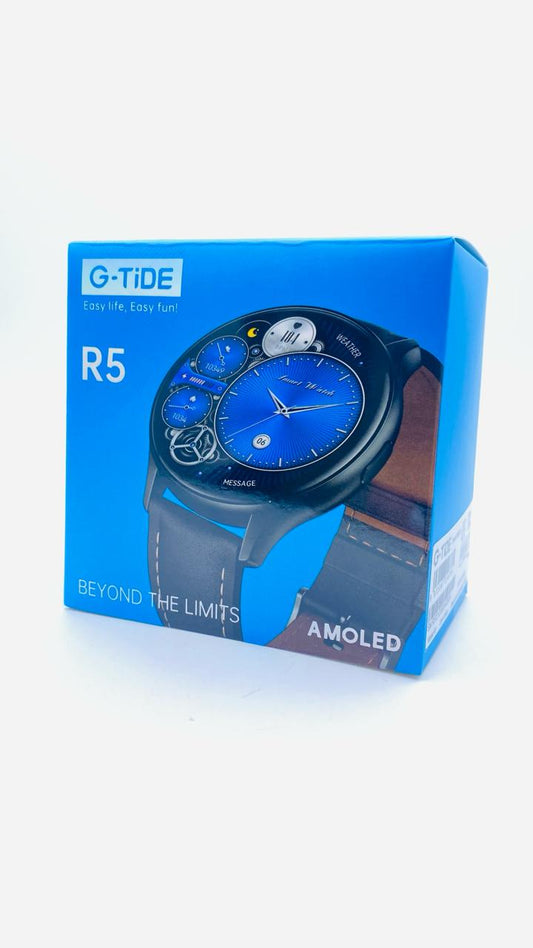 SMART WATCH G-TiDE R5       1.43″ AMOLED IP68 RESISTENTE AL AGUA  UNISEX 👸🤴