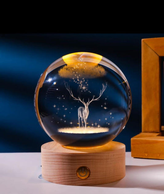 Lampara Esfera en Vidrio